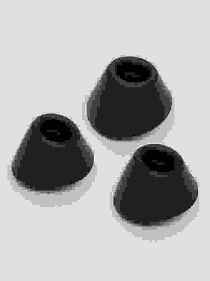 Womanizer DUO Vibrator Replacement Heads Medium (3 Pack), Black, hi-res